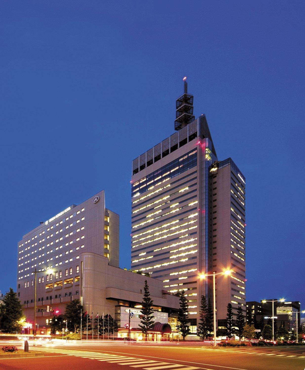 Sendai Kokusai Hotel Exterior foto